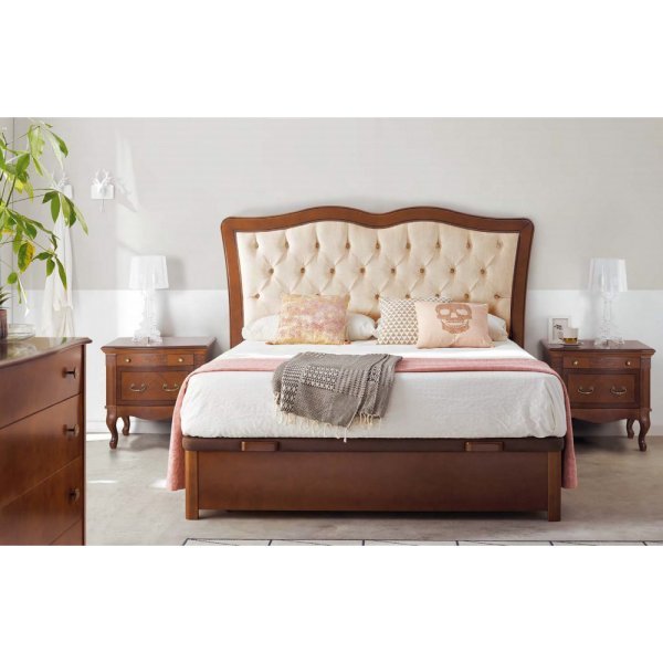 Кровать с подъемным механизмом 871.460 Nogal/Fiesole 3 Panamar