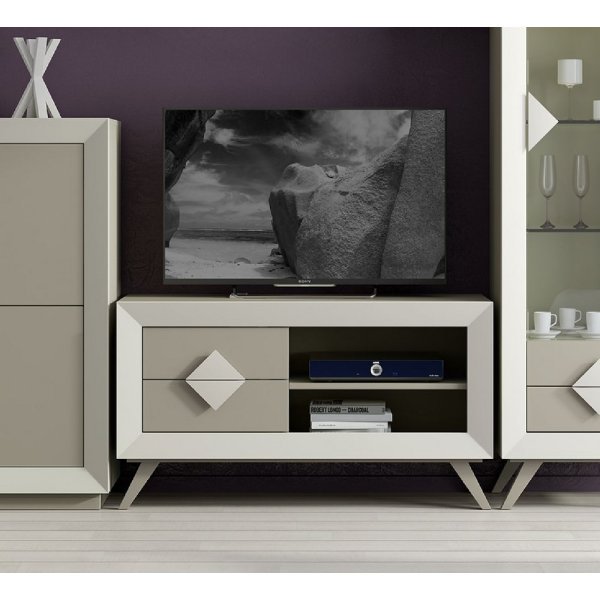 Тумба ТВ CLOE 2013 Beig/Moka Disemobel