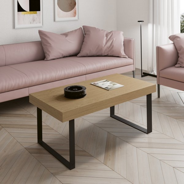 Журнальный стол с подъемной столешниецей KENDRA 4001 Roble Nature Disemobel