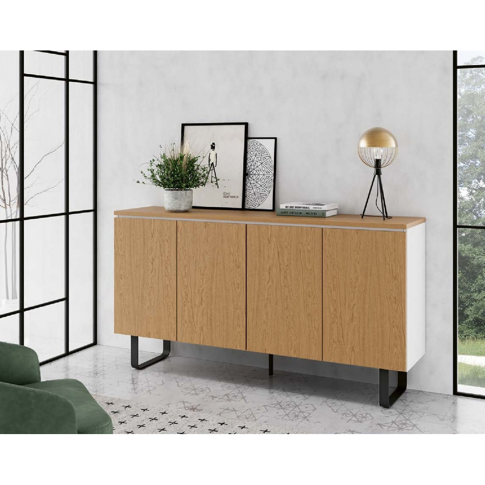 Буфет KENDRA 4015 Blanco/Roble Nature Disemobel