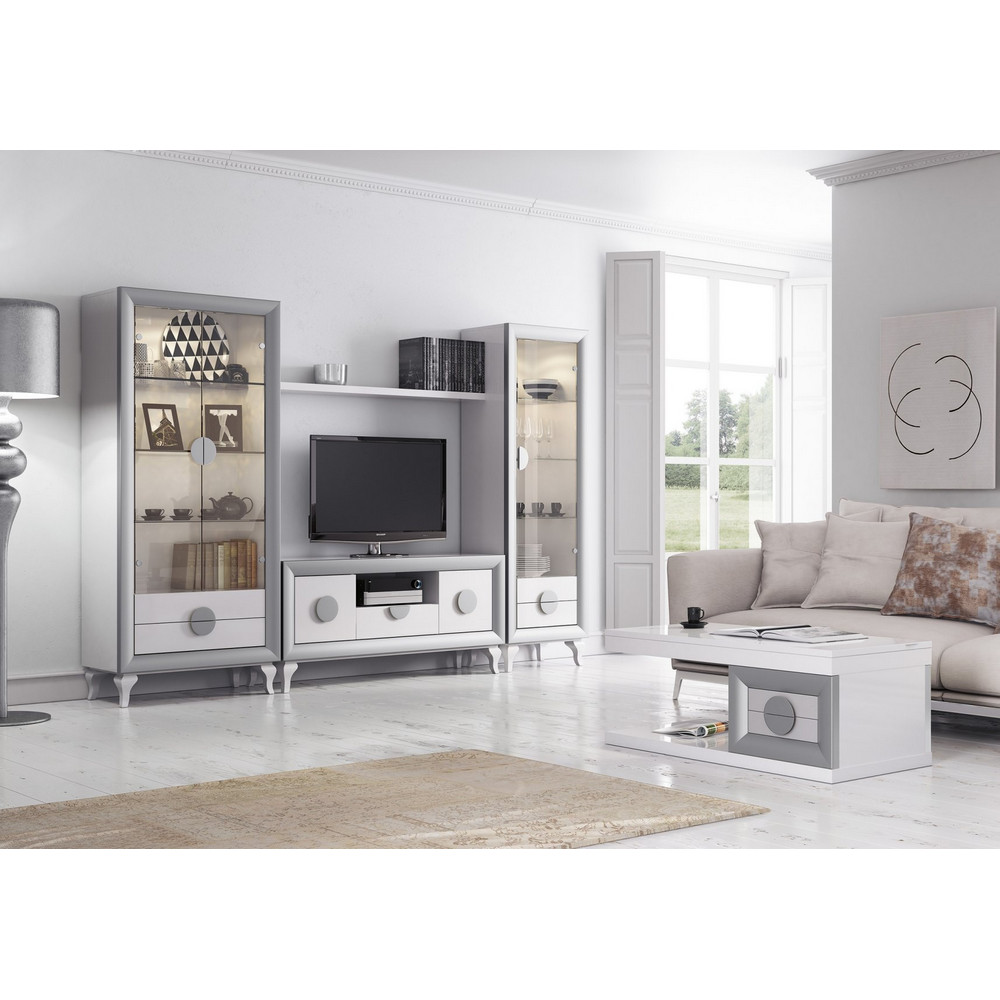 Витрина CLOE 2025 Blanco/Plata Disemobel — изображение 3
